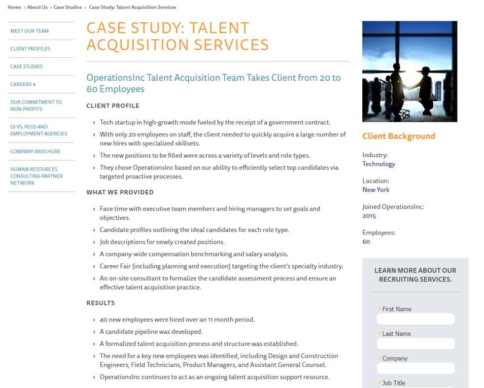 Case Study on Acquisition